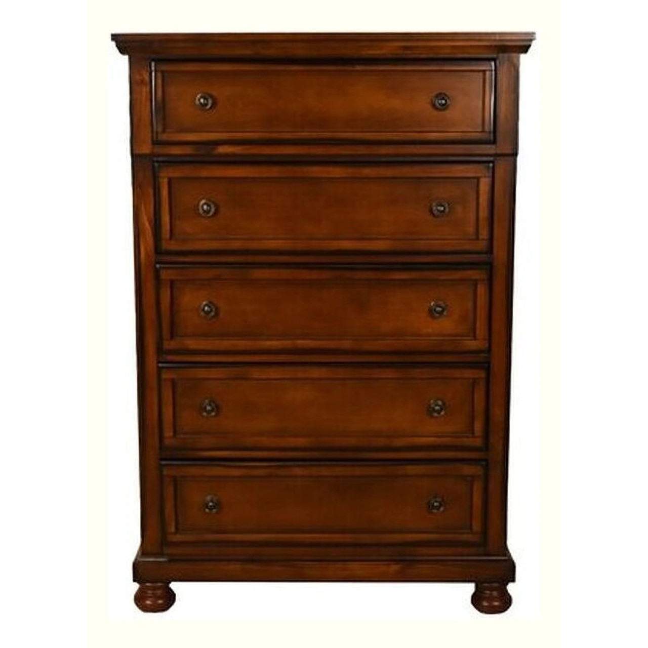 Baltimore 5-Drawer Wood Veneer Chest