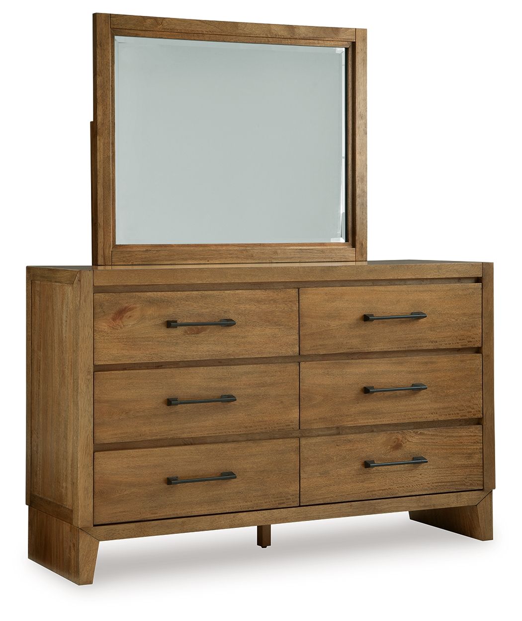 Sherbana – Light Brown – Dresser And Mirror