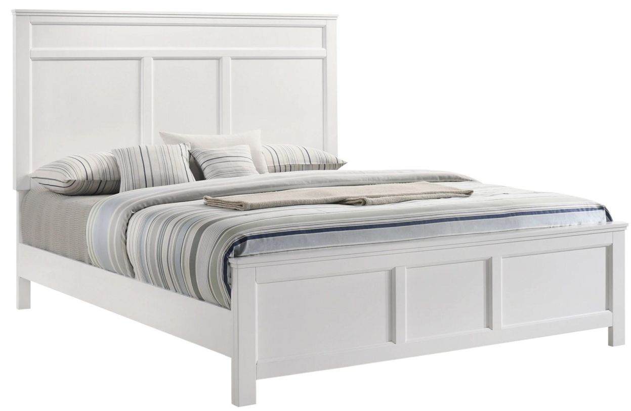 New Classic Furniture Andover Queen Bed in White PROMO