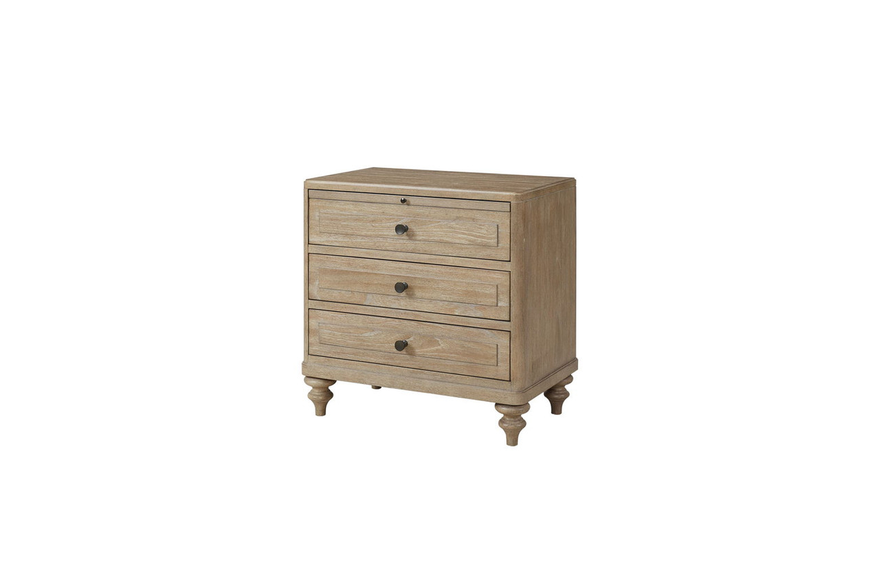 3 Drawer Nightstand – Sand