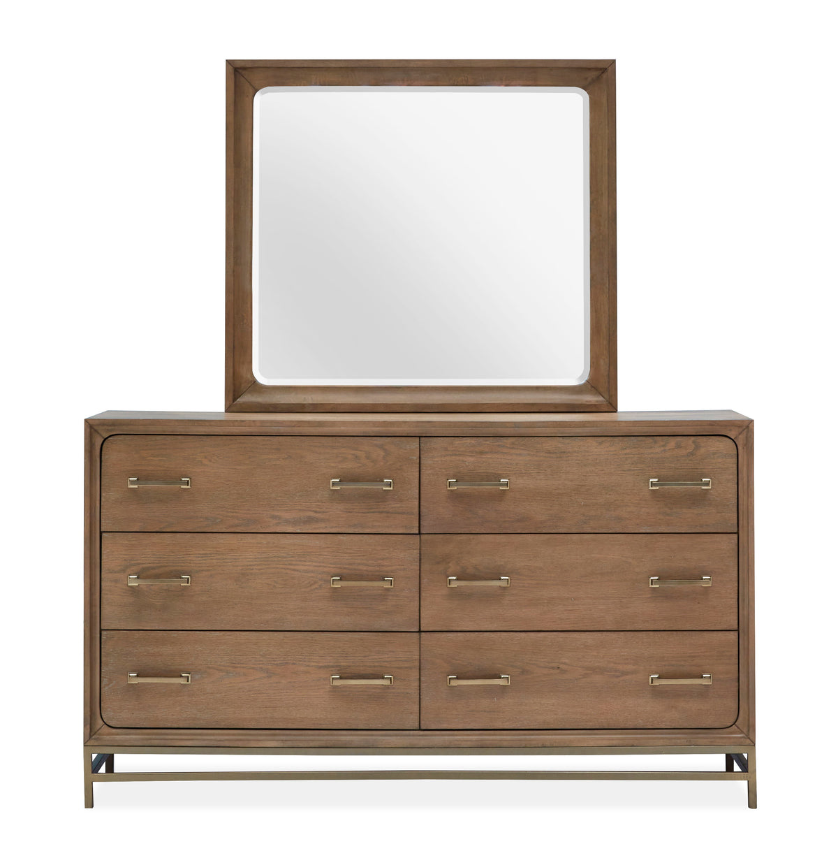 Lindon – Double Drawer Dresser – Belgian Wheat