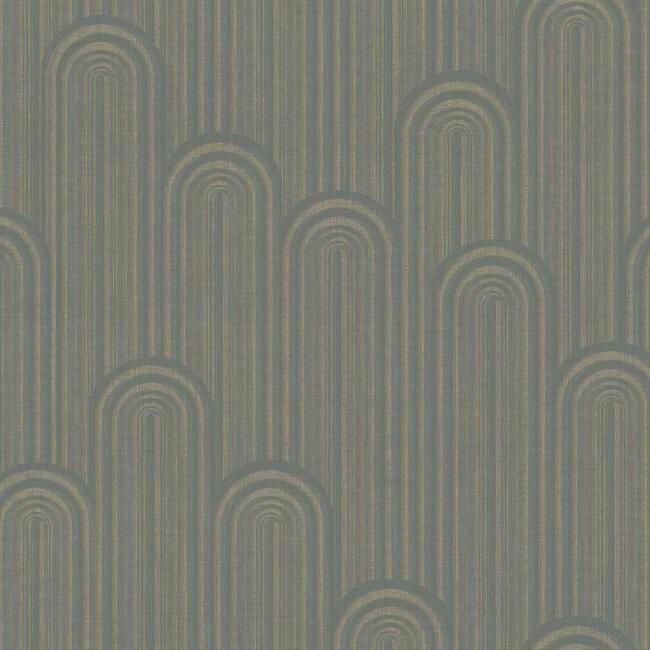 York Antonina Vella Deco D12 Speakeasy Wallpaper in Blacks CA1541 (Double Roll) FedEx/UPS