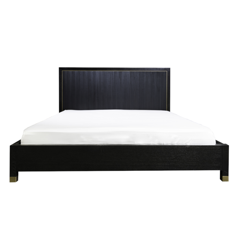 Alder & Tweed Caleb King Bed in Onyx Oak AT40240K-OXO