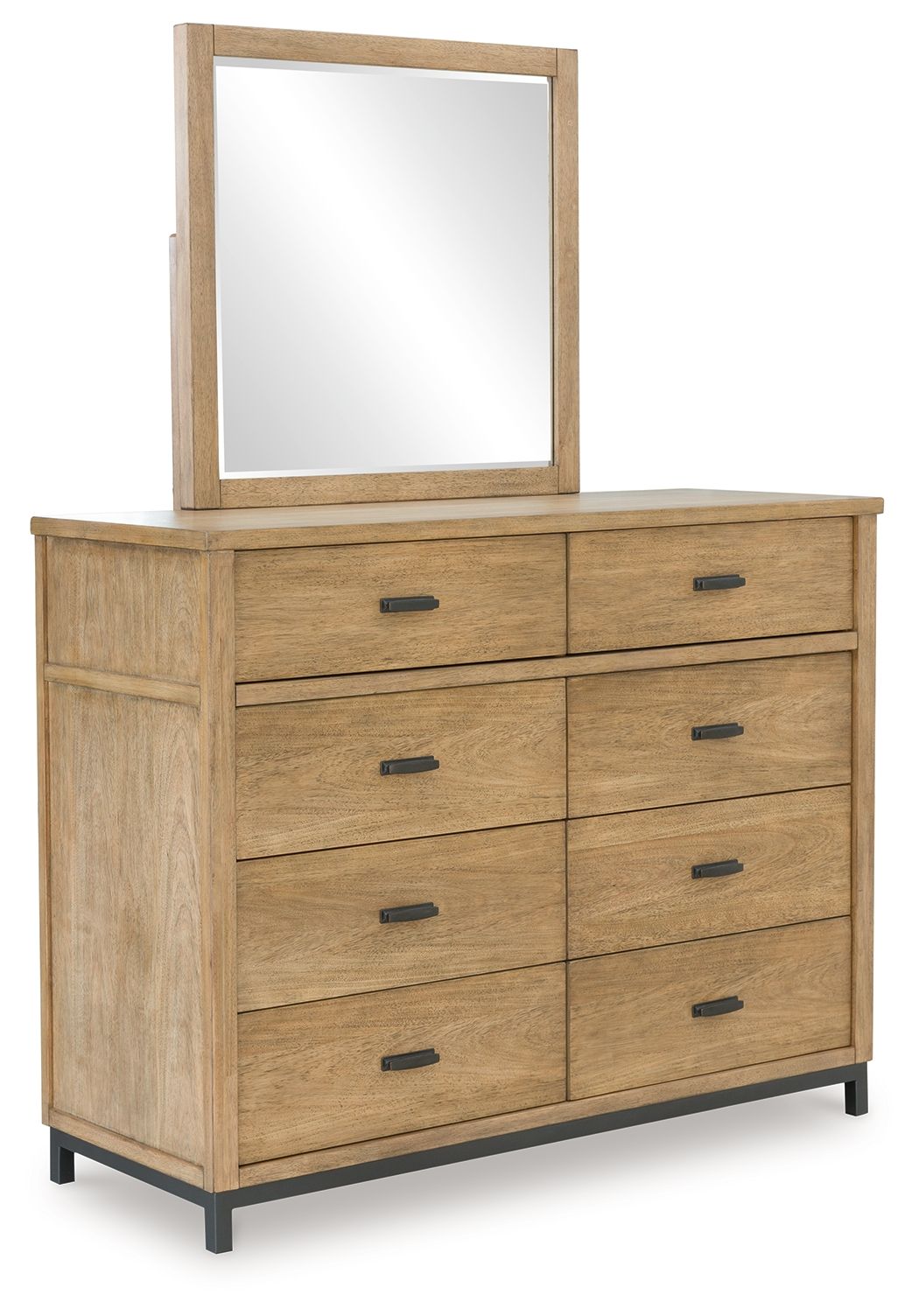 Tomtyn – Light Brown – Dresser And Mirror