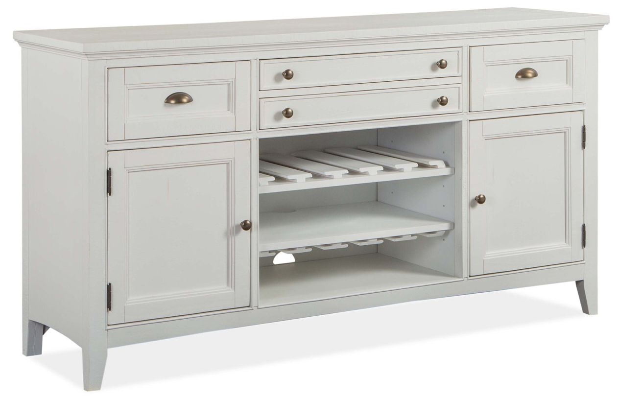 Magnussen Furniture Heron Cove Buffet in Chalk White D4400-14  PROMO