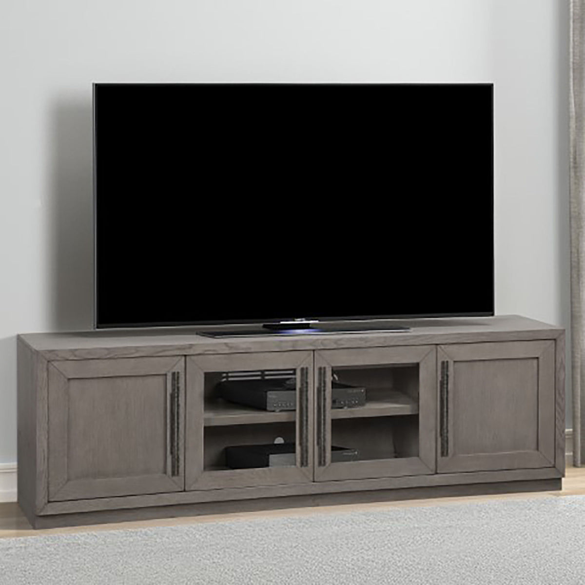 Pure Modern – Door TV Console (76″) – Moonstone