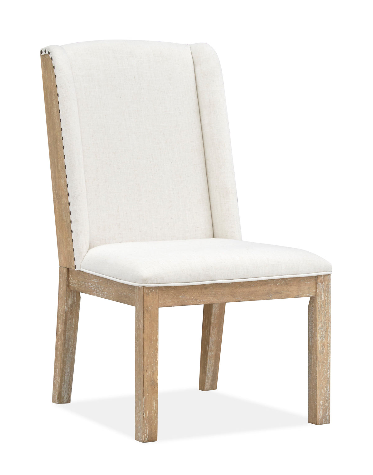 Lynnfield – Dining Side Chair With Upholstered Seat & Back (Set of 2) – Weathered Fawn