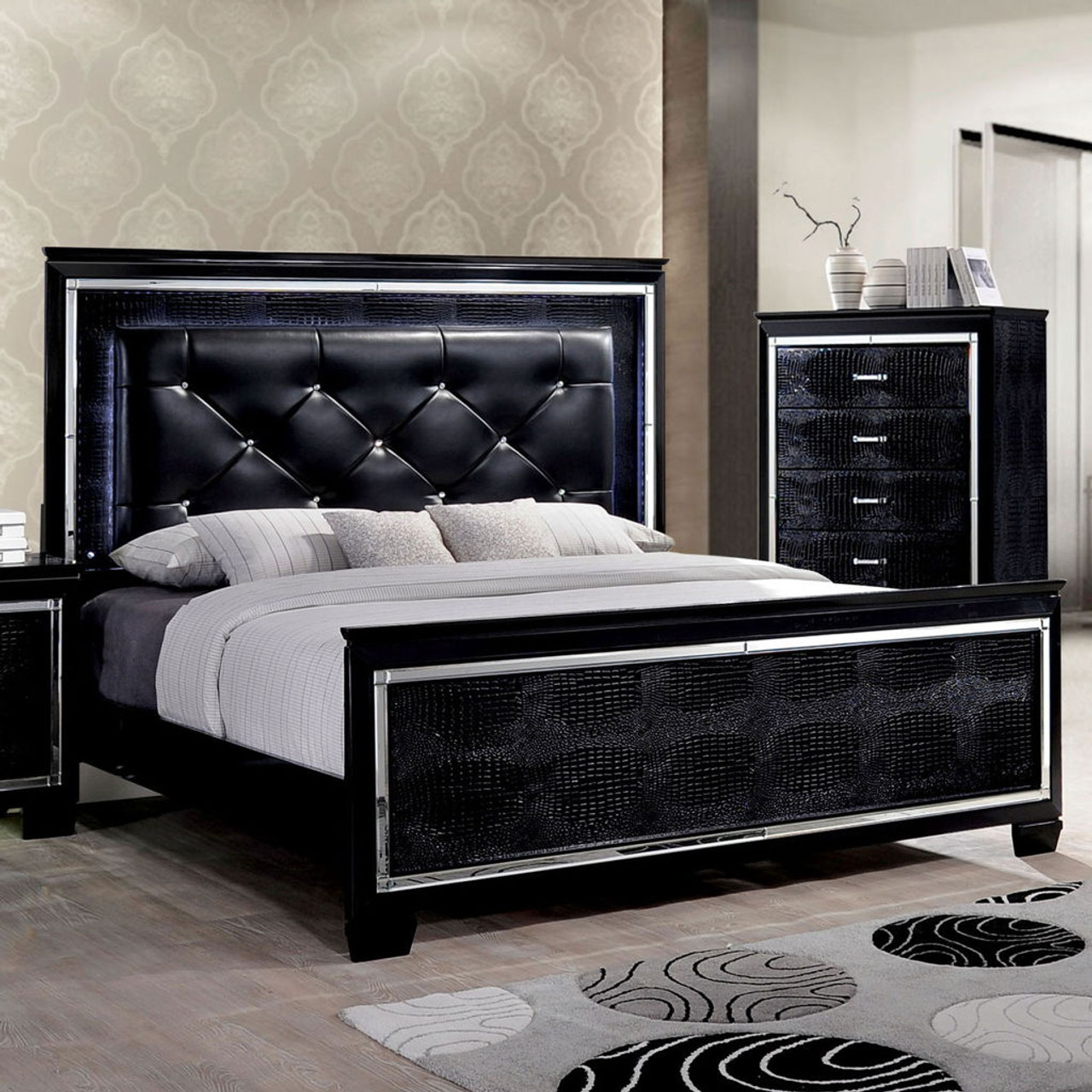 Bellanova – Queen Bed – Black