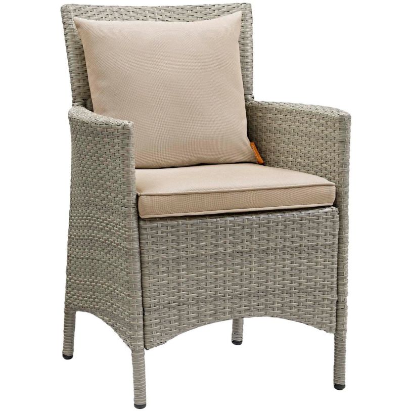 Emma Mason Signature Marrymount Dining Outdoor Patio Rattan Armchair