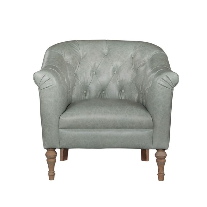 Spectra Home Emmy Chair in Crystal Baby Blue