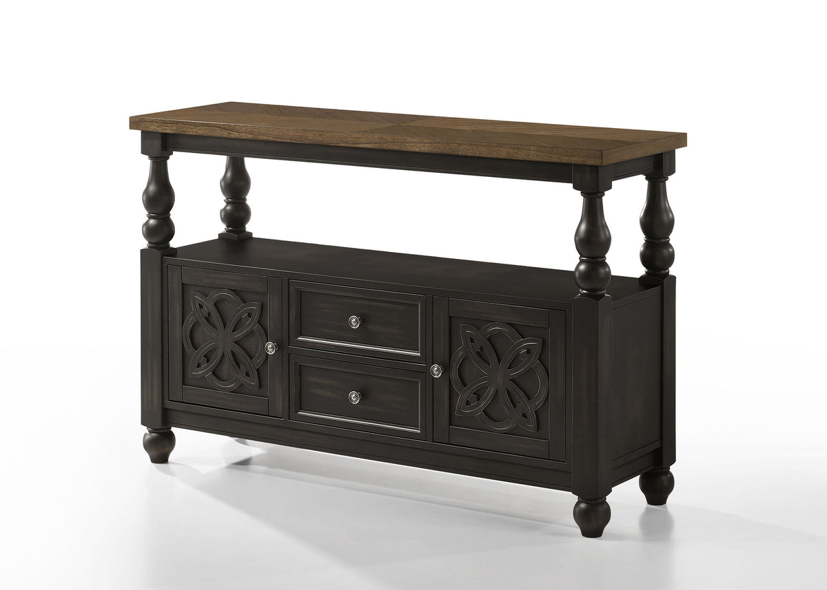 Hilara – Sideboard – Charcoal & Nutmeg