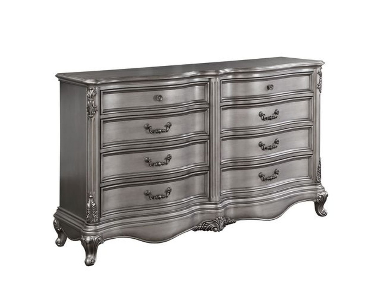 Ausonia – Dresser – Antique Platinum – Finish