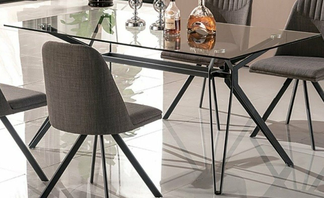 J&M Fresno Dining Table in Grey 18226-DT