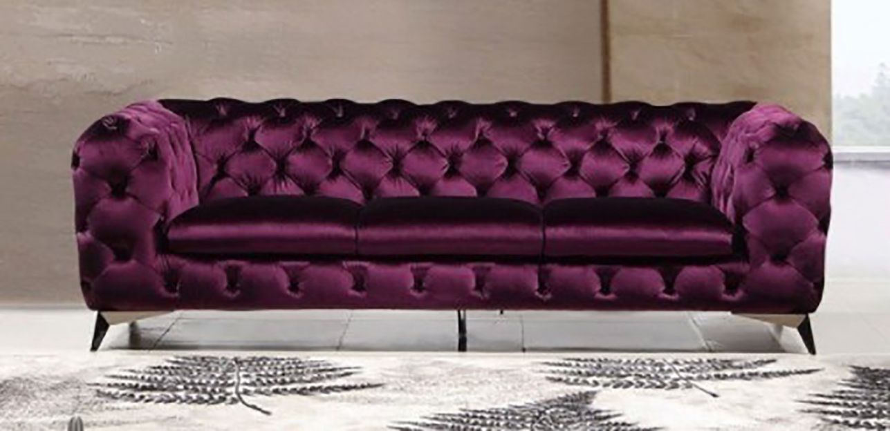 J&M Glitz Sofa in Purple 183352-S-P