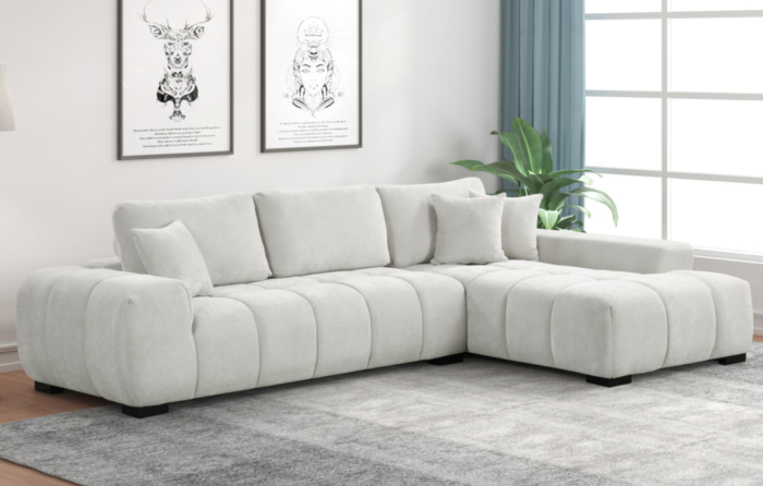 Manhattan2 Gray Sectional Set