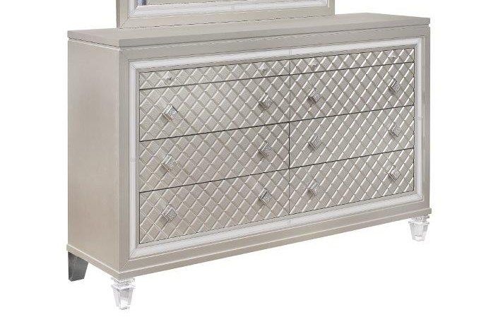 Global Furniture Paris Dresser in Champagne PARIS-D