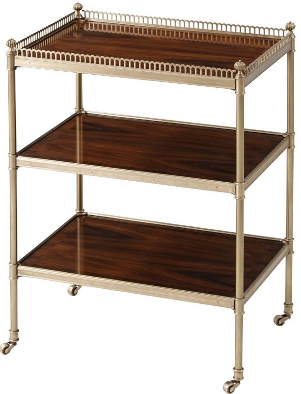 Theodore Alexander Dignified Morado Étagère Side Table RE50010  CODE:UNIV20 for 20% Off