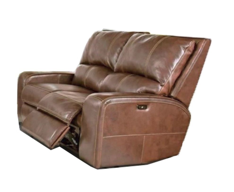 Emma Mason Signature Swayne Loveseat Dual Recliner PWR w/USB PWR Headrest in Bourbon