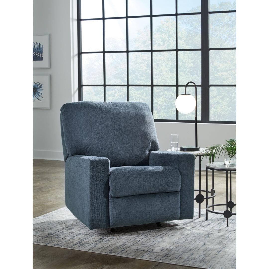 Ashley Rannis Rocker Recliner – Navy