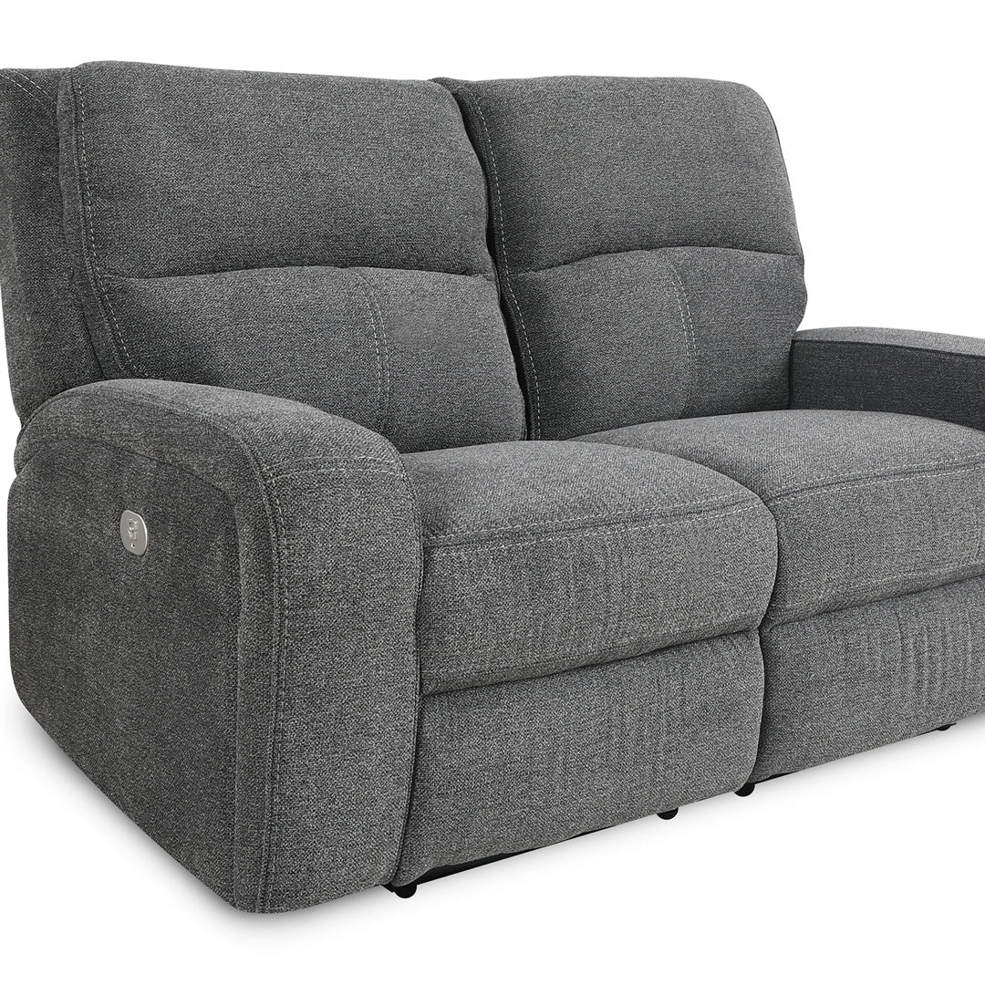 Parker House Polaris – Power Loveseat – Bizmark Grey