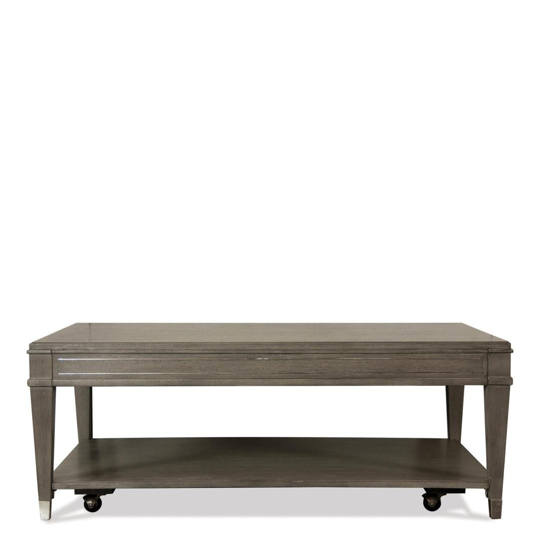 Riverside Furniture Dara Two – Rectangle Cocktail Table – Gray Wash