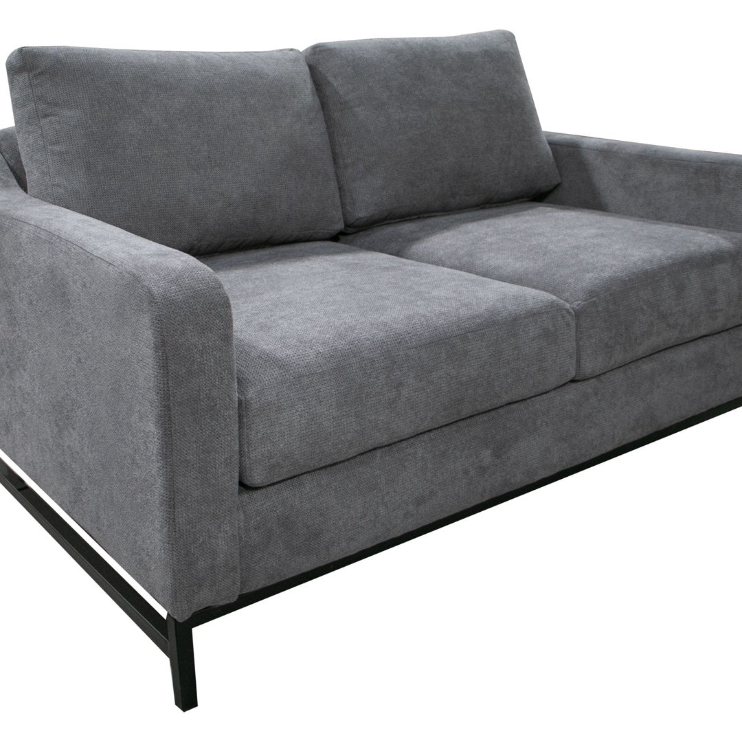 International Furniture Direct Maison – Loveseat – Gray