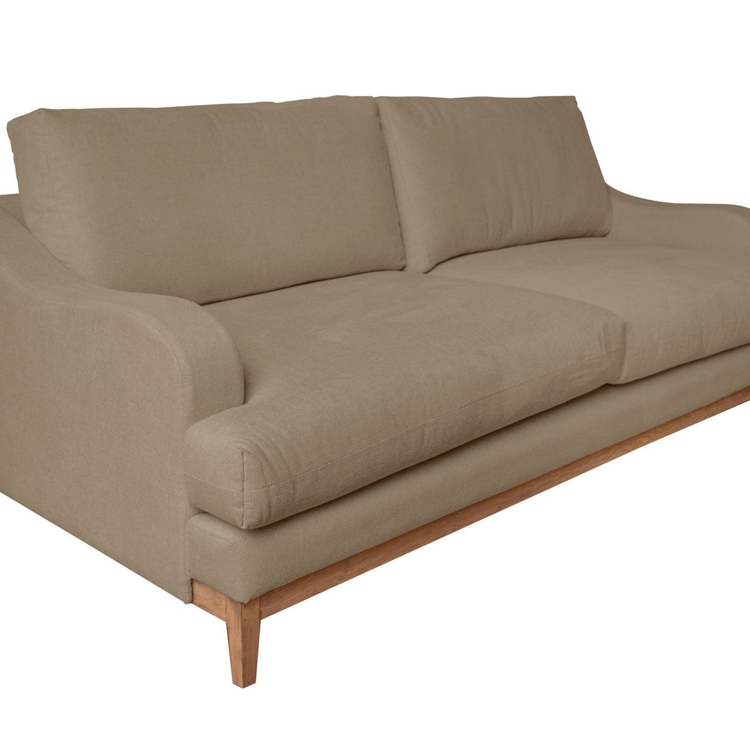 International Furniture Direct Alfa – Sofa – Light Brown