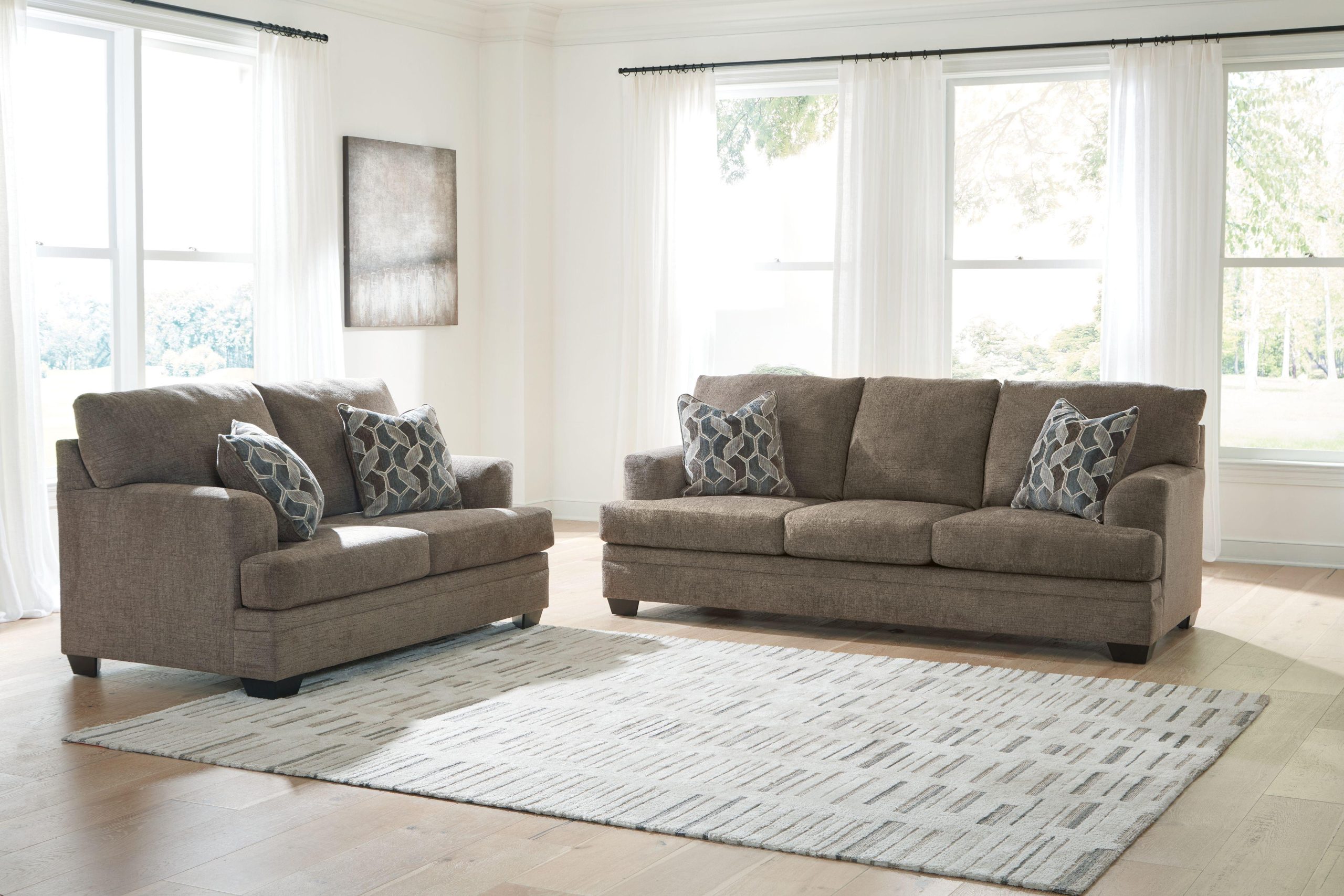 Ashley Stonemeade – Nutmeg – 2 Pc. – Sofa, Loveseat