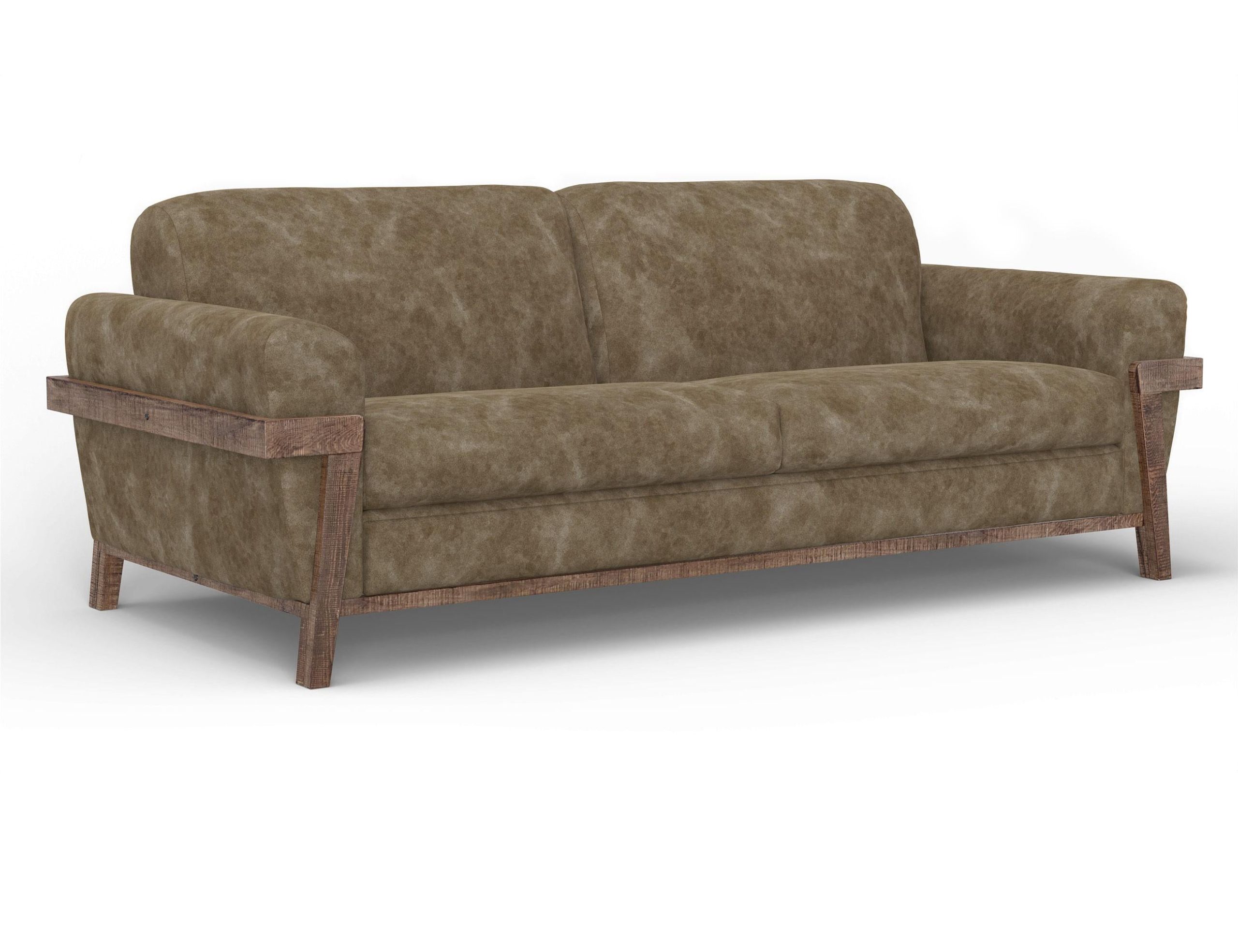 International Furniture Direct Loft Brown – Sofa – White Smoke