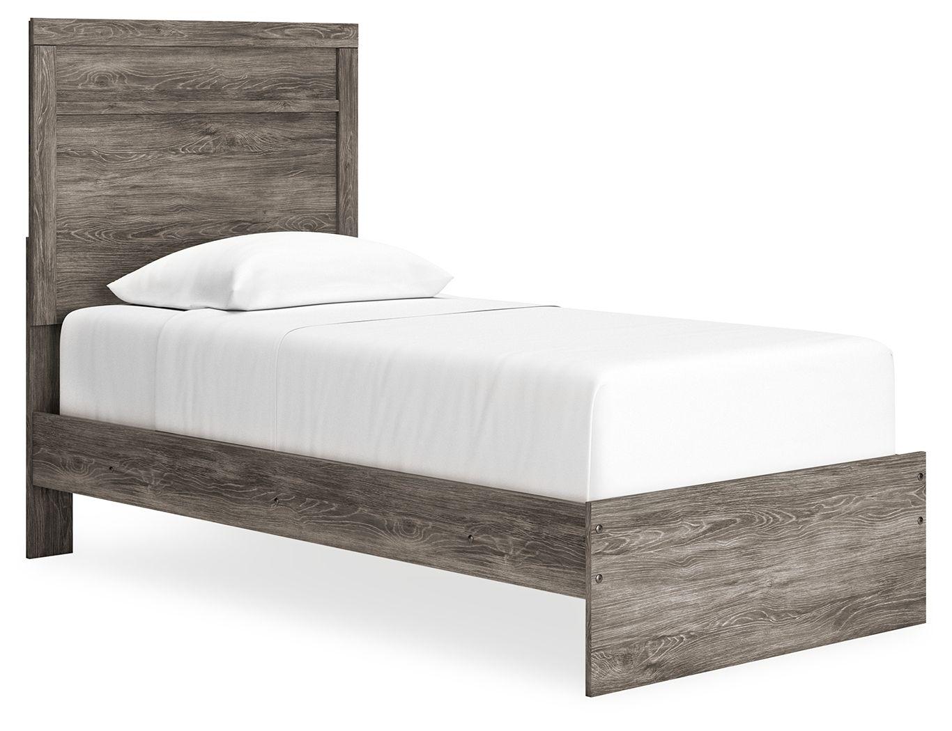 Ashley Ralinksi – Gray – Twin Panel Bed