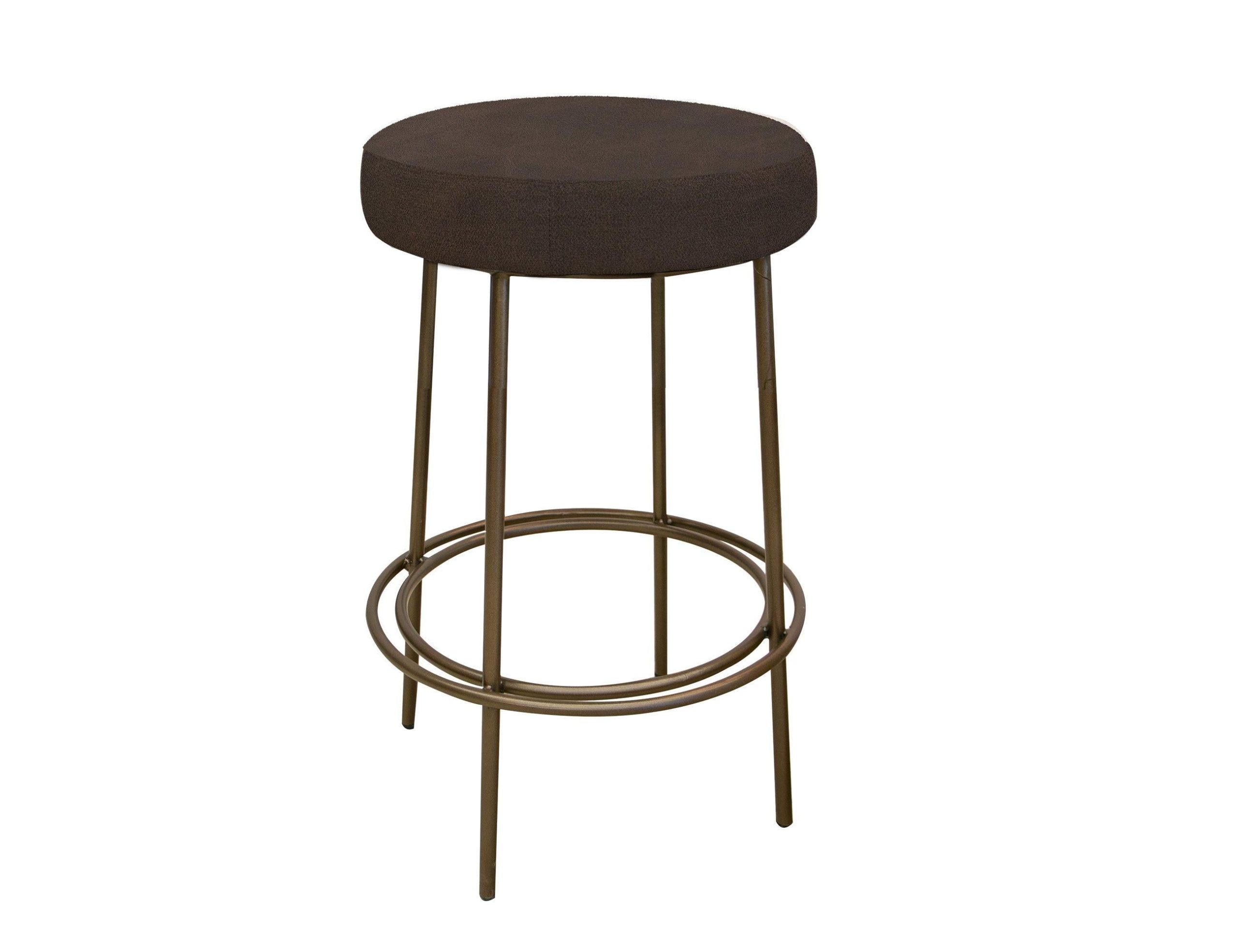 International Furniture Direct Frida – 30″ Stool – Chocolate Brown