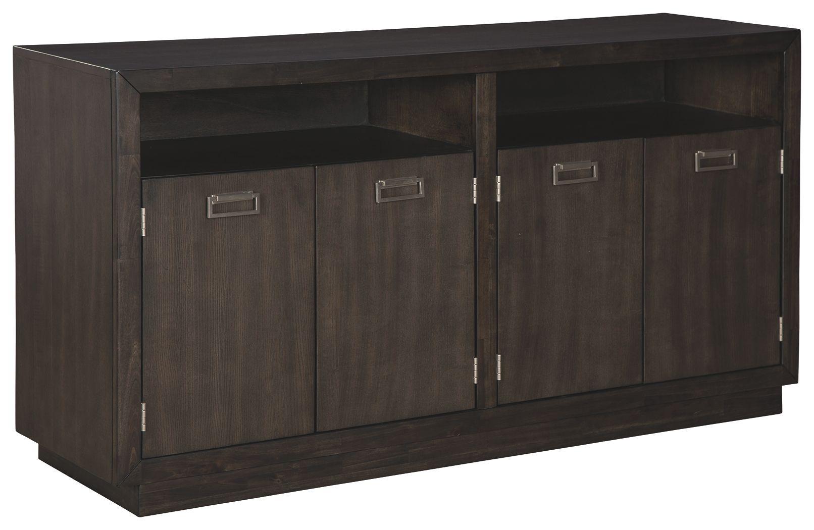 Ashley Hyndell Dining Room Server – Dark Brown