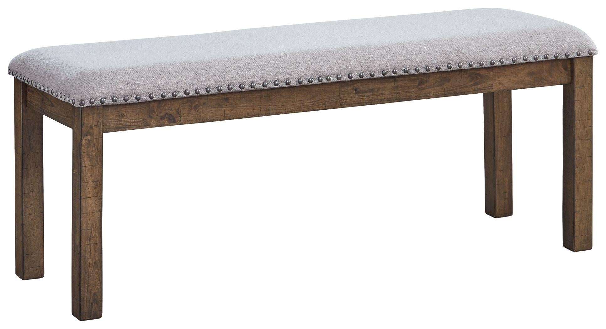 Ashley Moriville Upholstered Bench – Beige