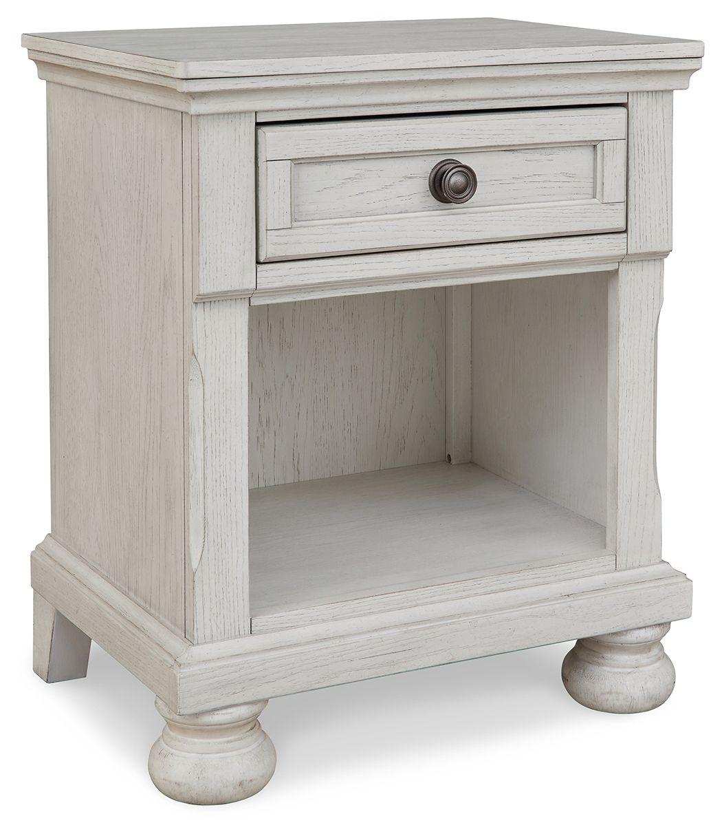 Ashley Robbinsdale One Drawer Night Stand – Antique White