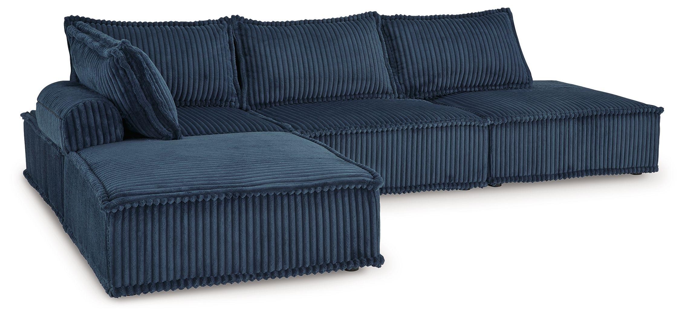 Ashley Bales – Navy – 4-Piece Modular Seating