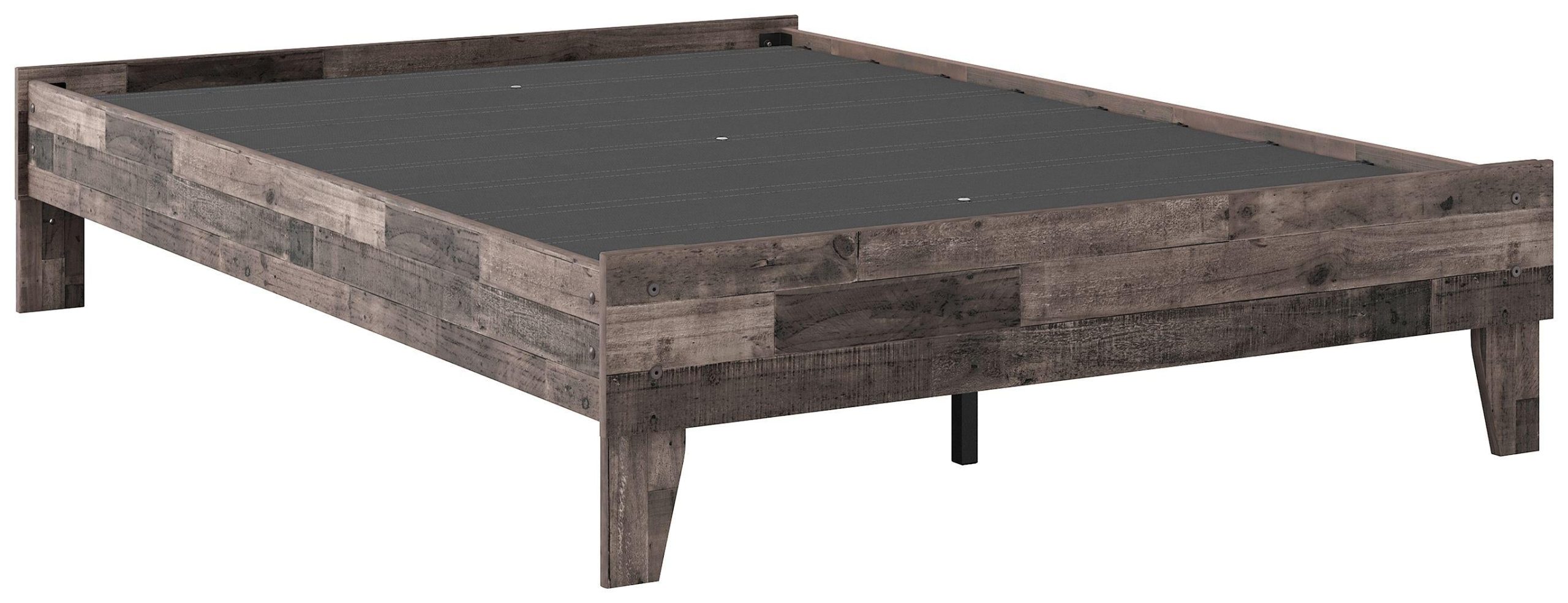 Ashley Neilsville Full Platform Bed – Multi Gray