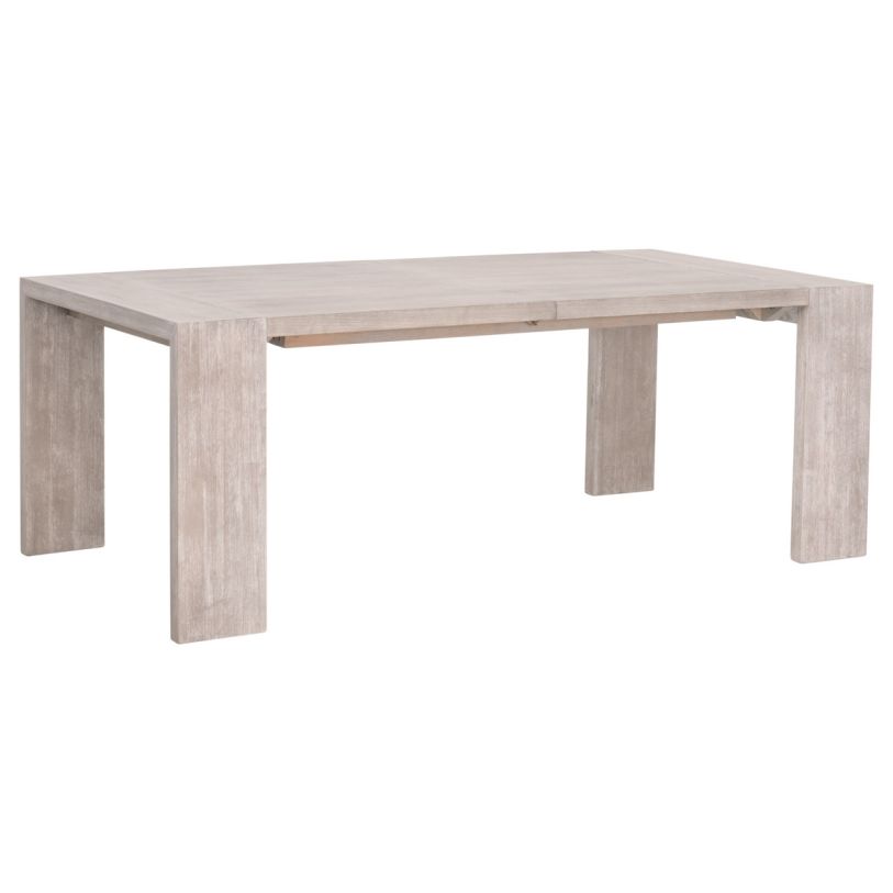 Essentials for Living Traditions Tropea Extension Dining Table in Natural Gray Acacia 6116.NG