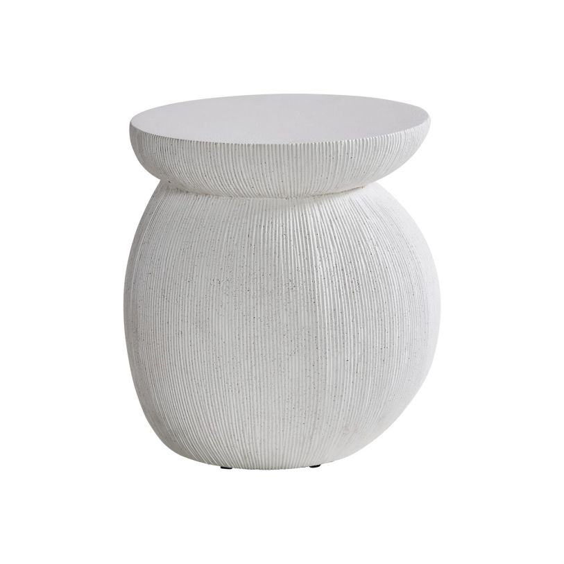 Bernhardt Corsica Outdoor Accent Table in White X04113 PROMO