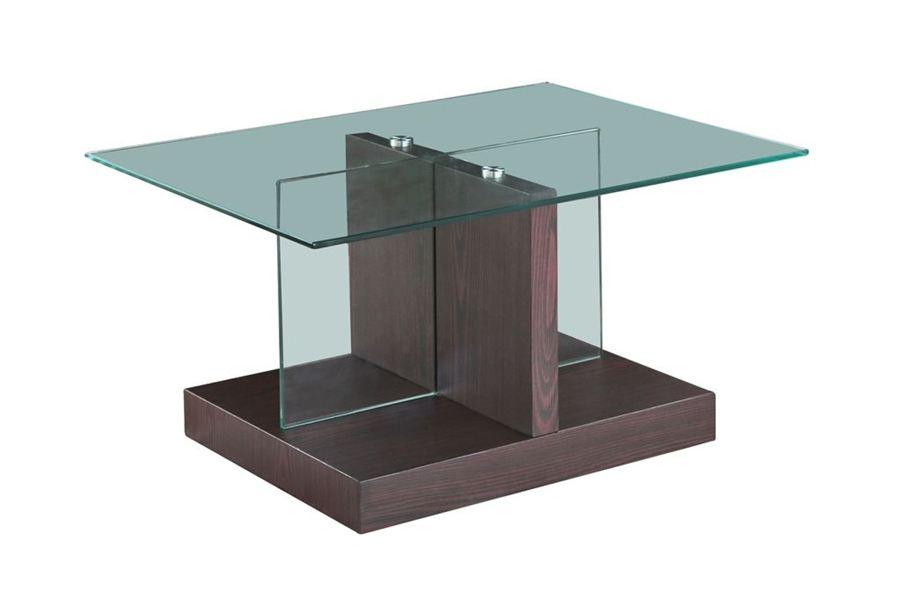 Dylan Coffee Table Set In Brown